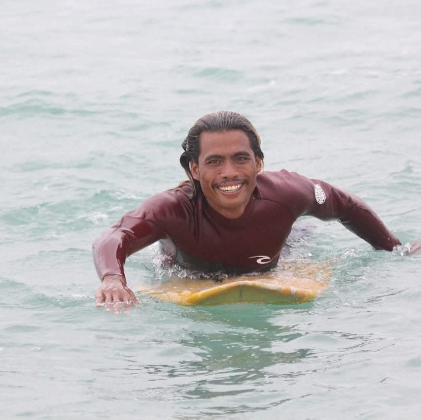 Deo and Oboy's, surf instructors in Kuta Lombok